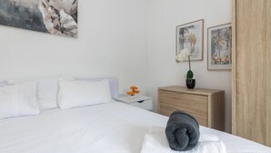 1 bedroom, iron/ironing board, Internet, bed sheets