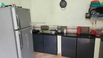 Family Quadruple Room, Balcony, Mountain View | Private kitchen