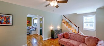 1 Mi to Trolley Square! Family Home w/ Bar & Yard