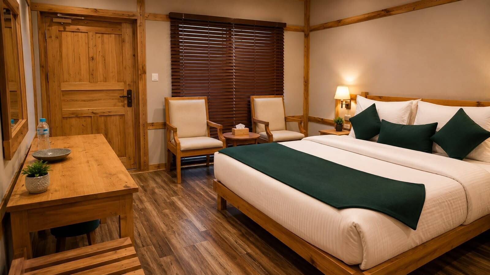 Deluxe Double Room, River View | Iron/ironing board, WiFi (free)