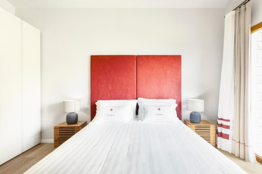 Departamento Deluxe, vista al viñedo | Sábanas de algodón egipcio y ropa de cama de alta calidad 