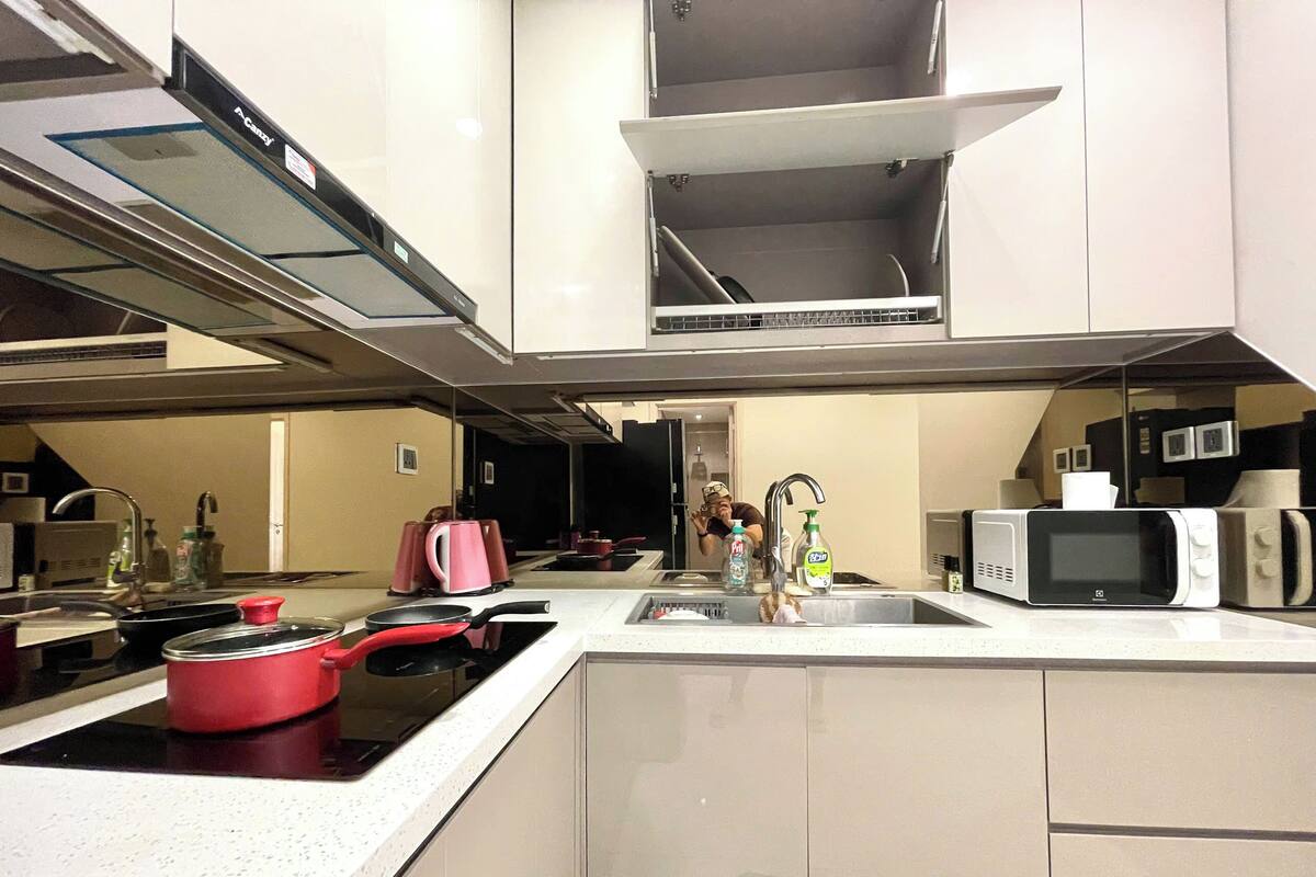 Basic-Apartment, 1 Schlafzimmer, Stadtblick | Eigene Küche