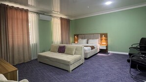 Habitación Deluxe doble | Zona de estar