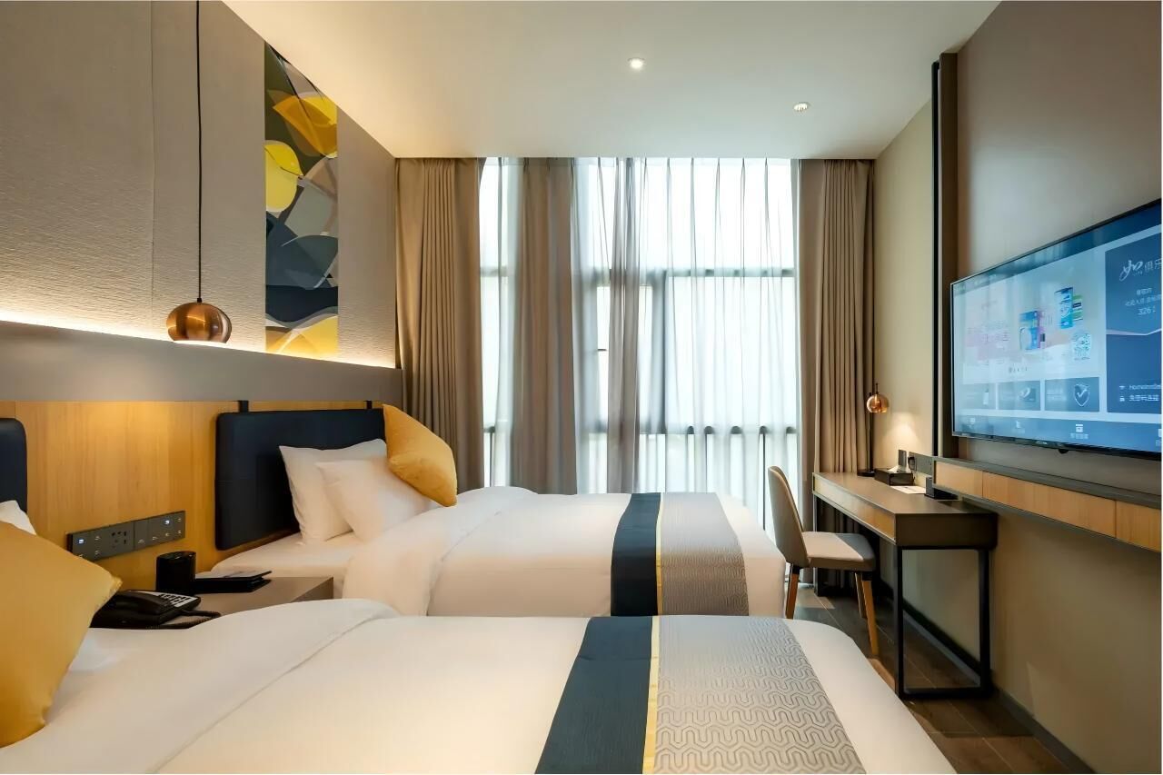 Habitación clásica con 2 camas individuales | Escritorio, espacio para trabajar con un portátil, wifi gratis