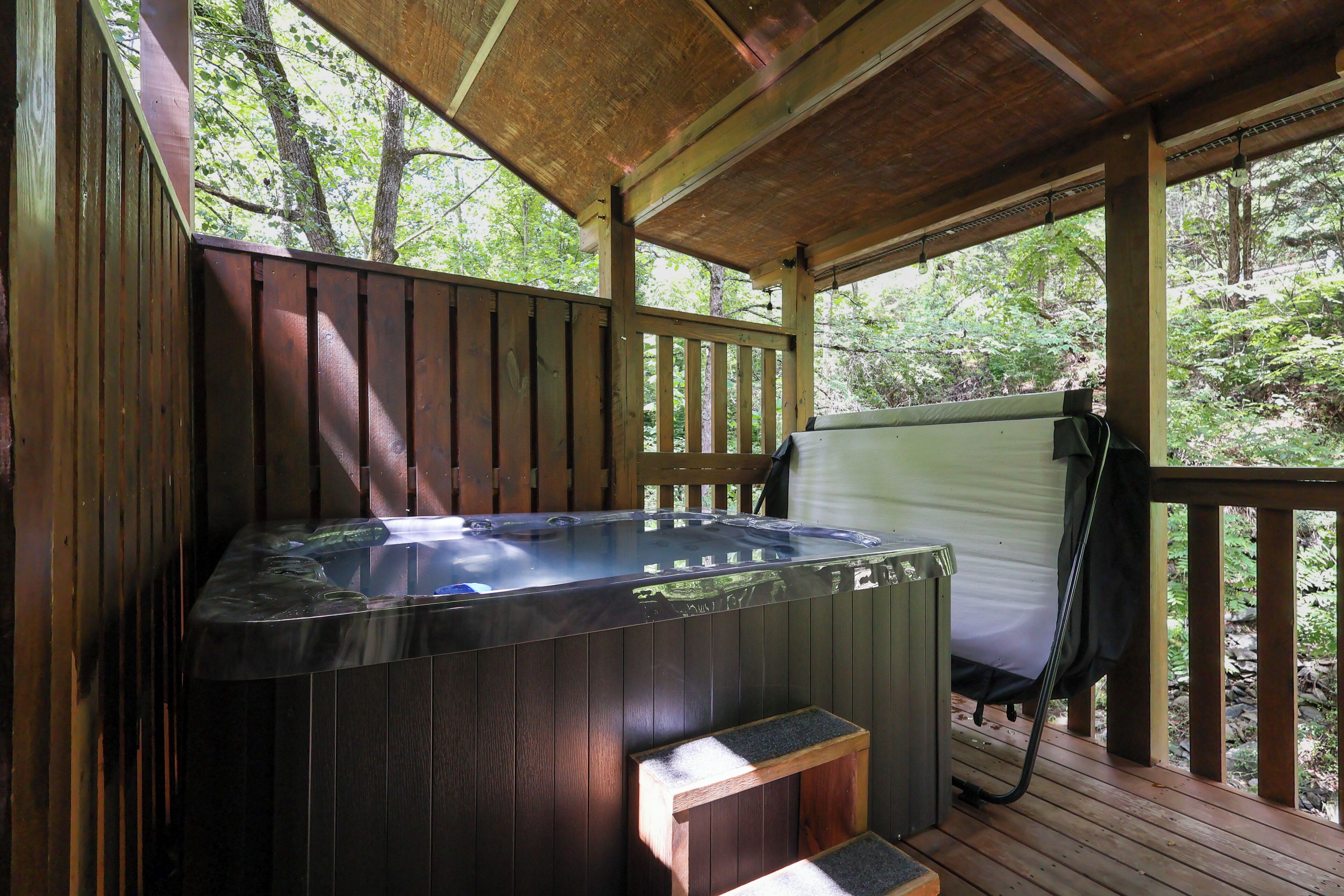 Bain à remous extérieur