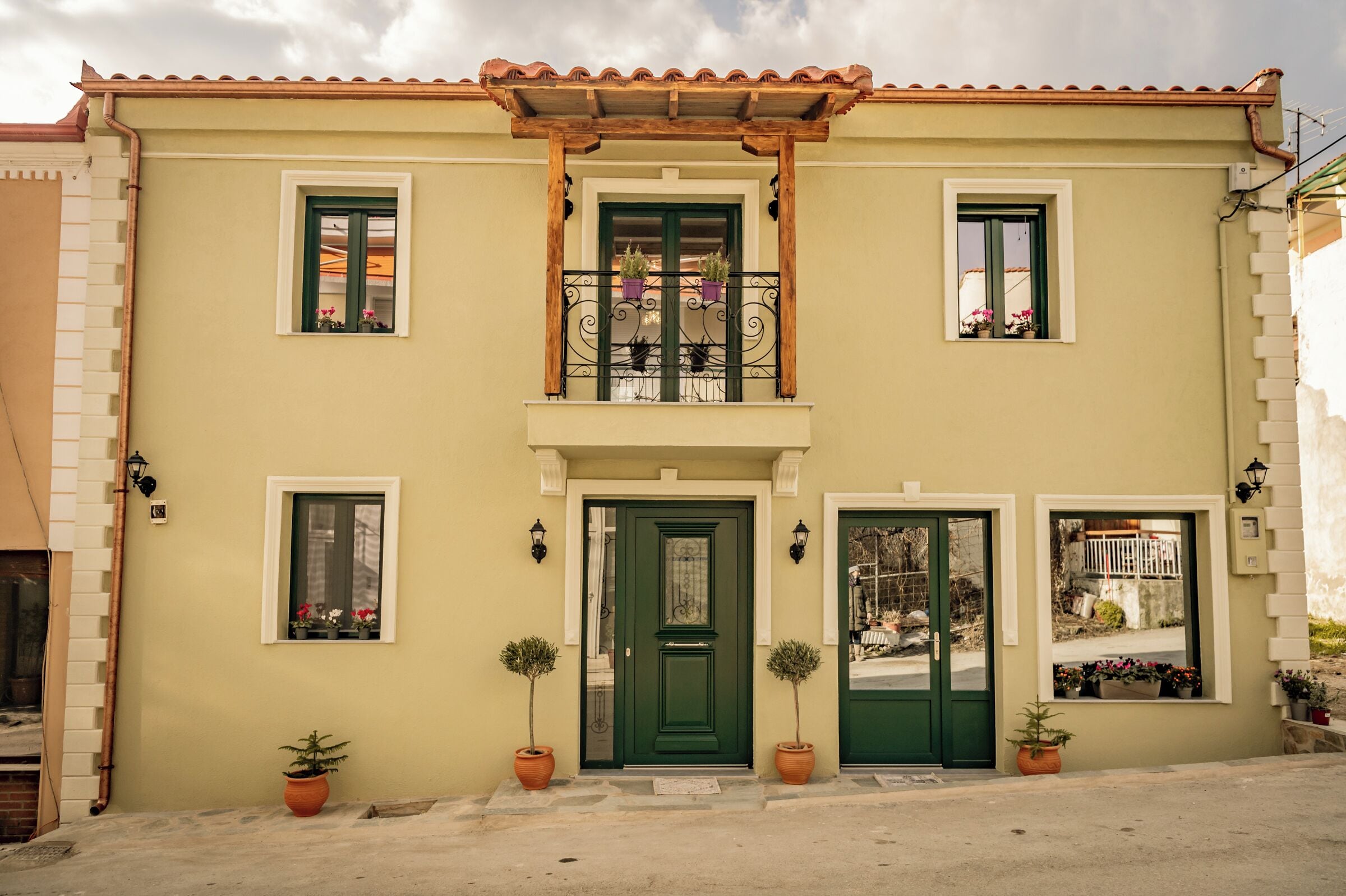 Exterior detail