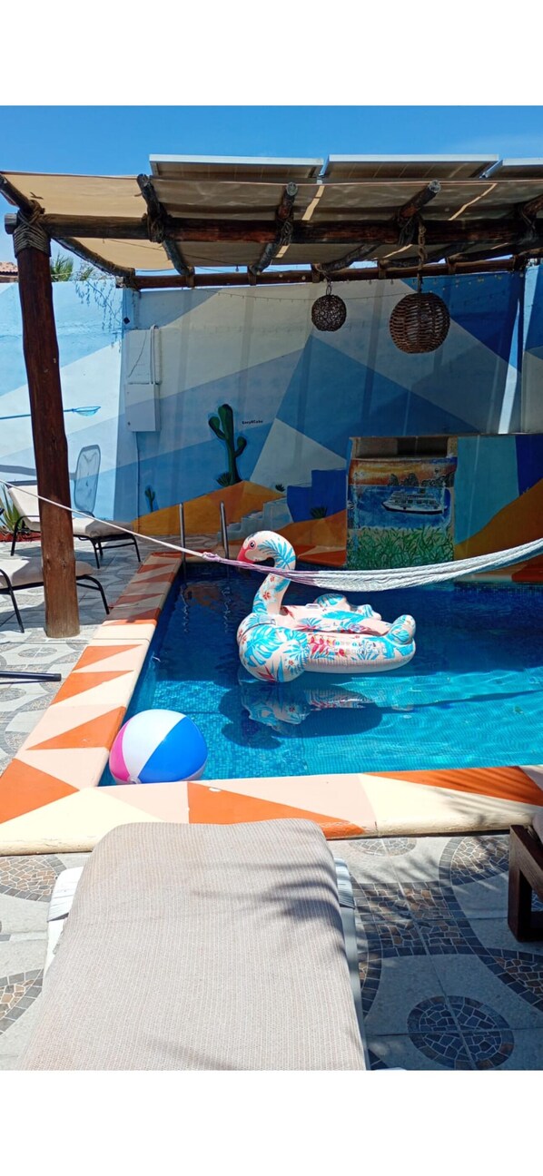 Pool - 8 rooms, pool, 2 hot tub, roof, bbq (Cabo San Lucas)