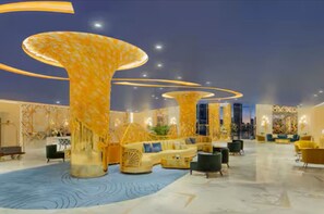Lobby - Canal View Studio | Balcony + Sofa Bed (Dubai)