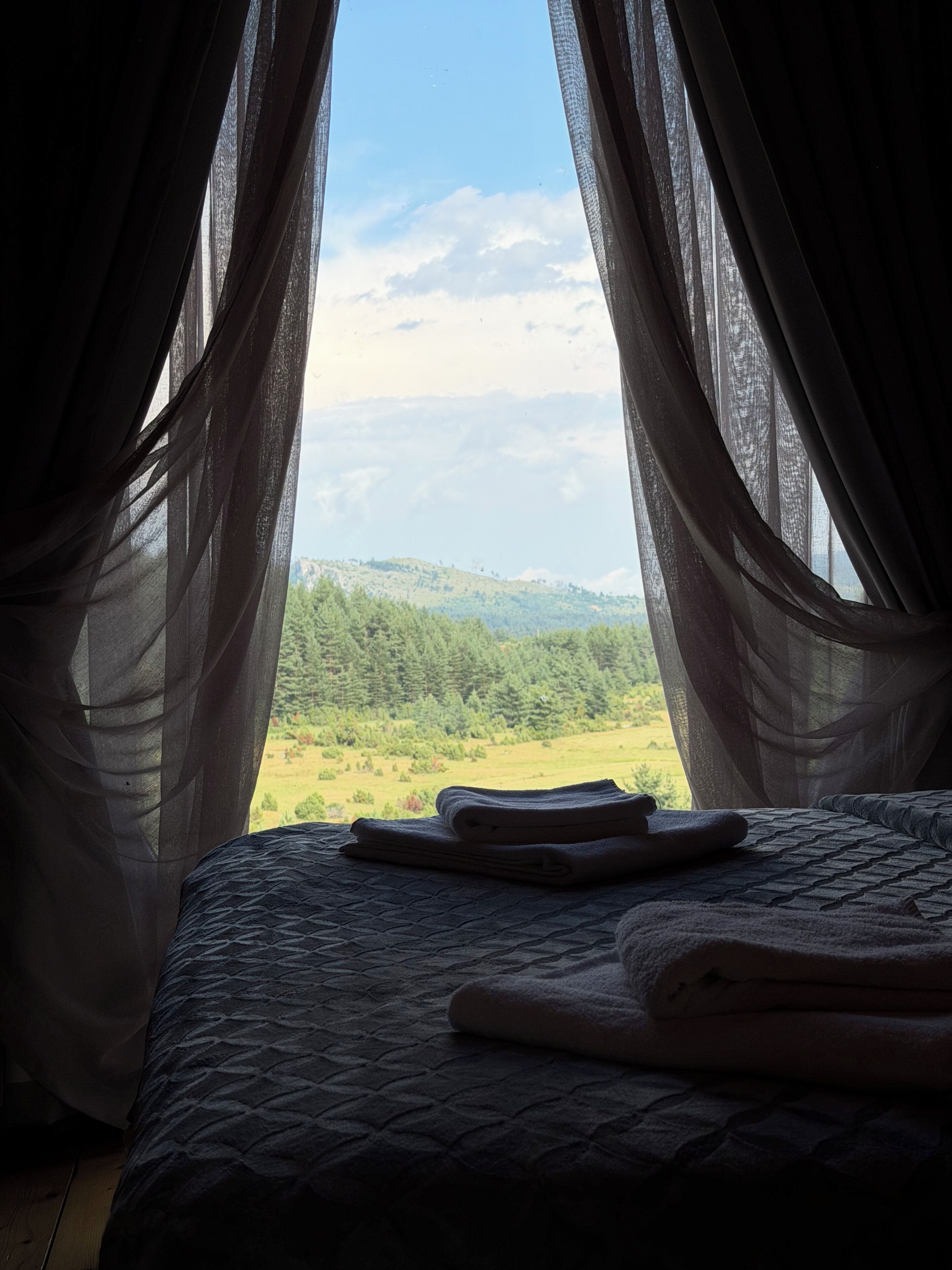 Vila Deluks, Bebas Asap Rokok, pemandangan gunung | Spa