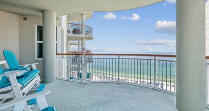Sunset Serenity | Corner Condo with Gulf Views + Resort Amenities