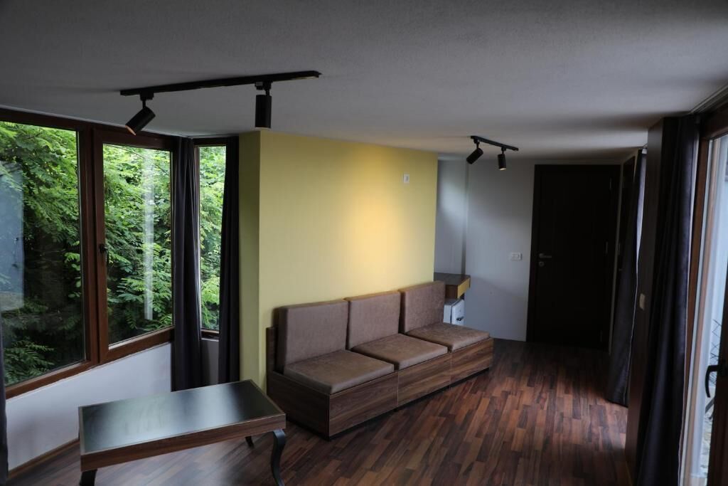 Apartament panoràmic, vistes a la ciutat | Sala d'estar