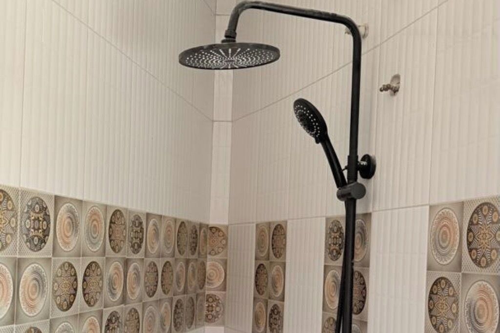 Serviettes fournies, papier toilette