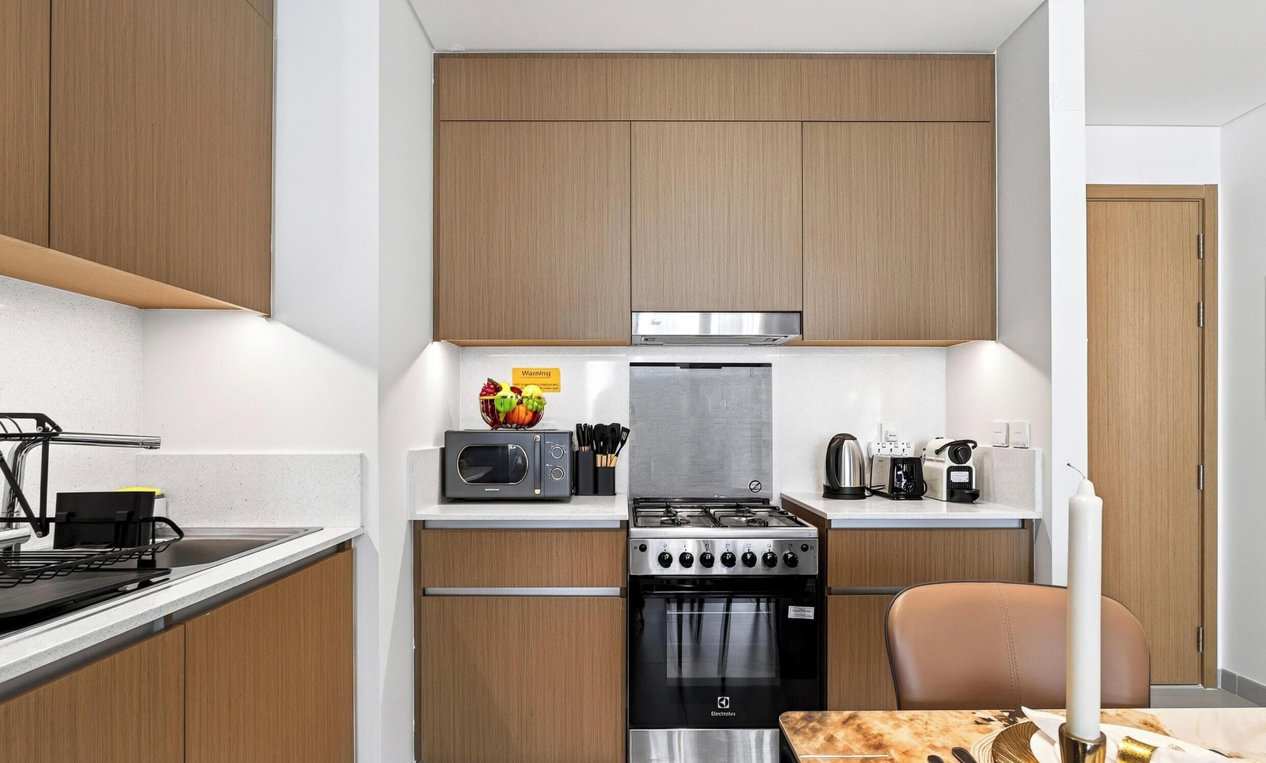 Apartemen Standar, 1 kamar tidur, pemandangan kota | Dapur pribadi