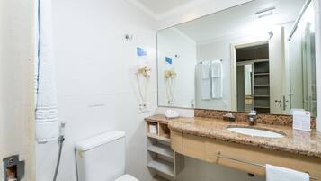 Separate tub and shower