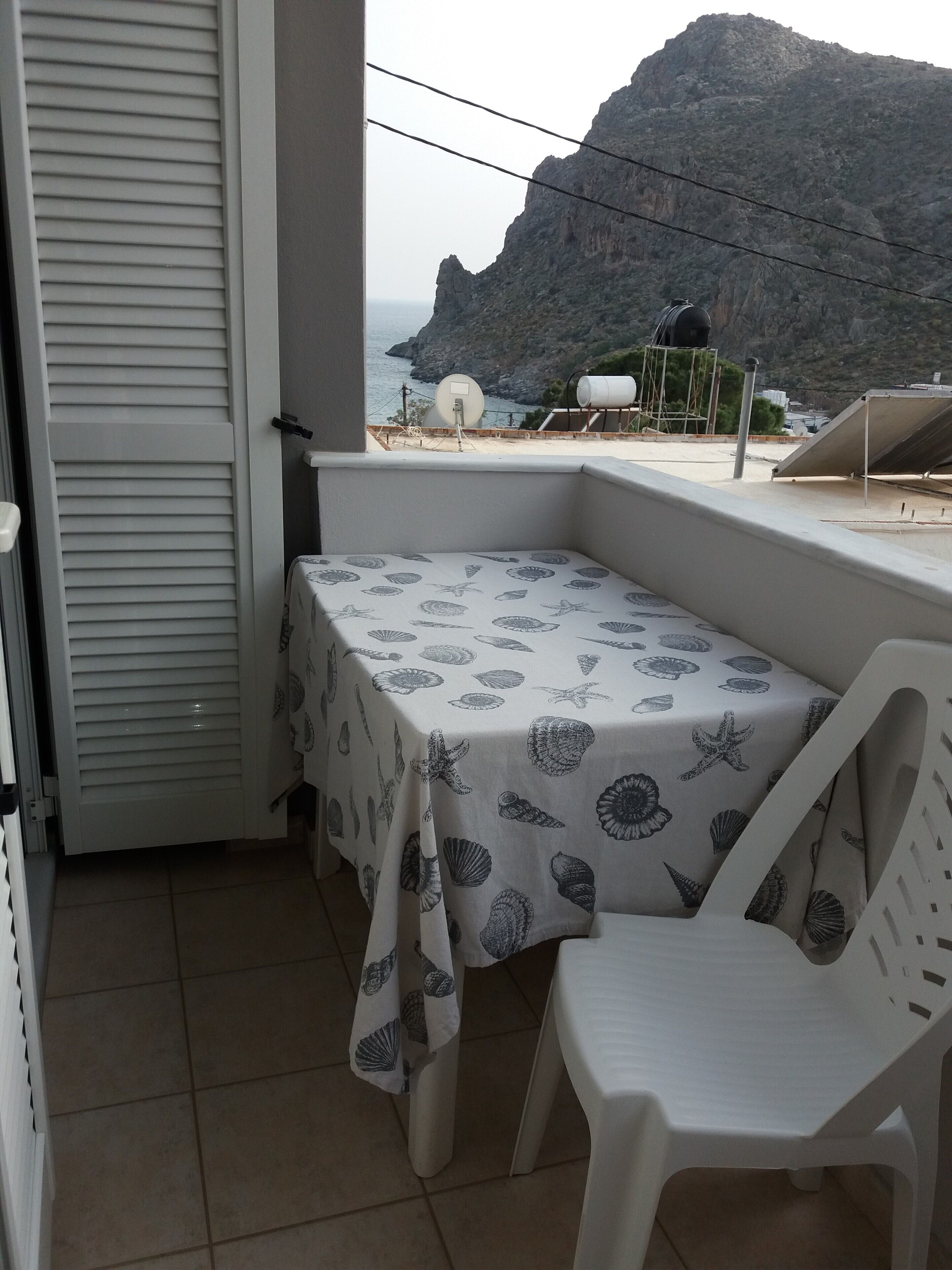 Comfort Triple Room, Balcony, Sea View | Terrace/patio