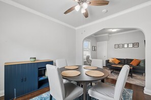 Dining - A charming 1-bedroom, 1-bath home offers the perfect mix of comfort, and space. (Forest Park)