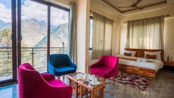 Family Room, Balcony, Mountain View