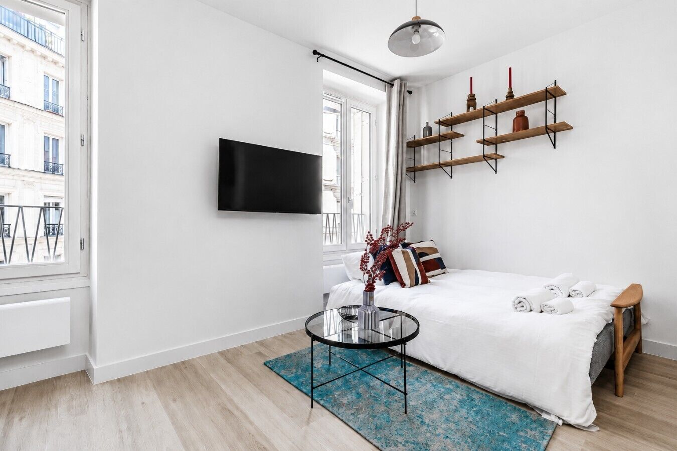 Iron/ironing board, travel crib, WiFi