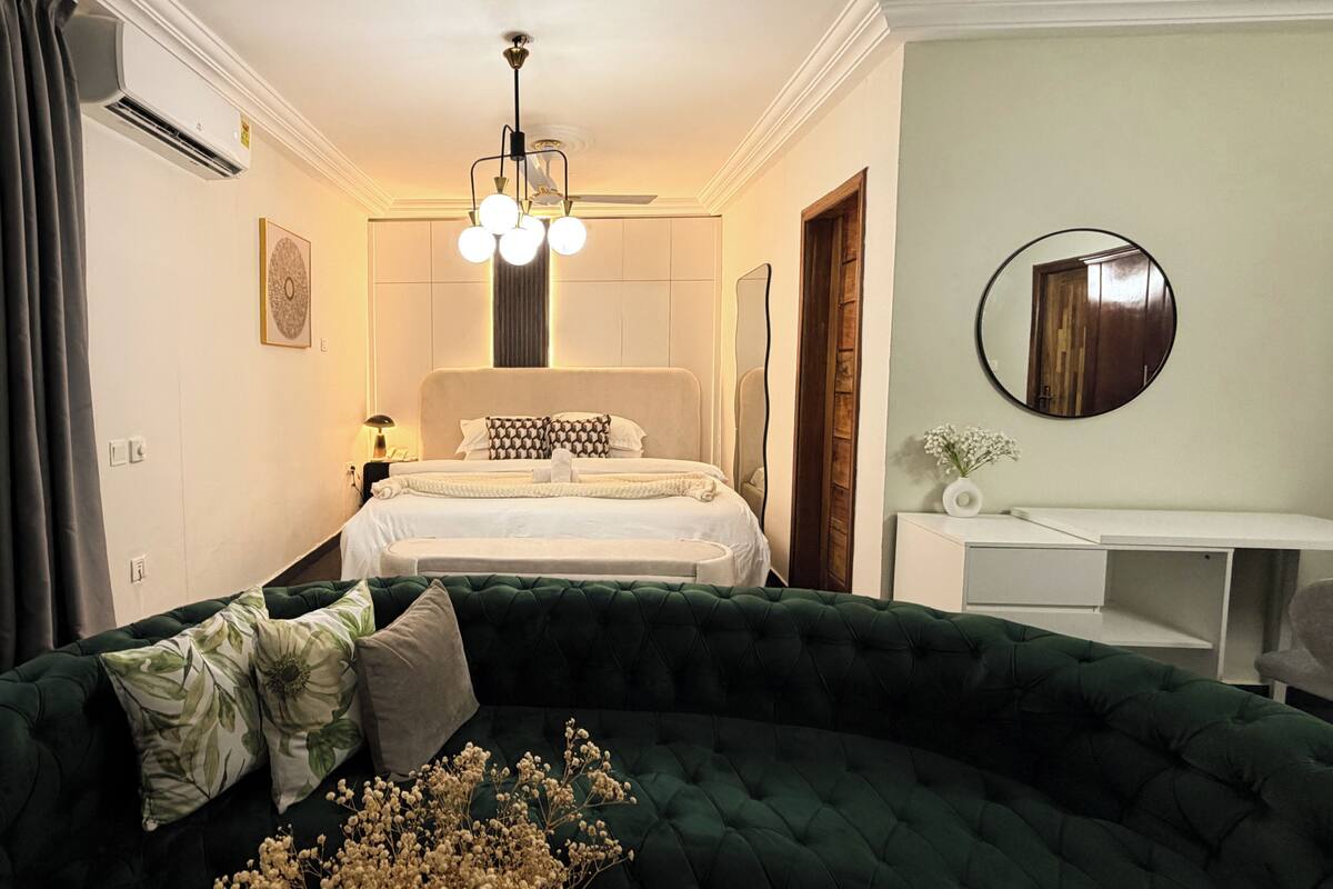 Luxury-Zimmer | Schreibtisch, Bügeleisen/Bügelbrett, kostenloses WLAN
