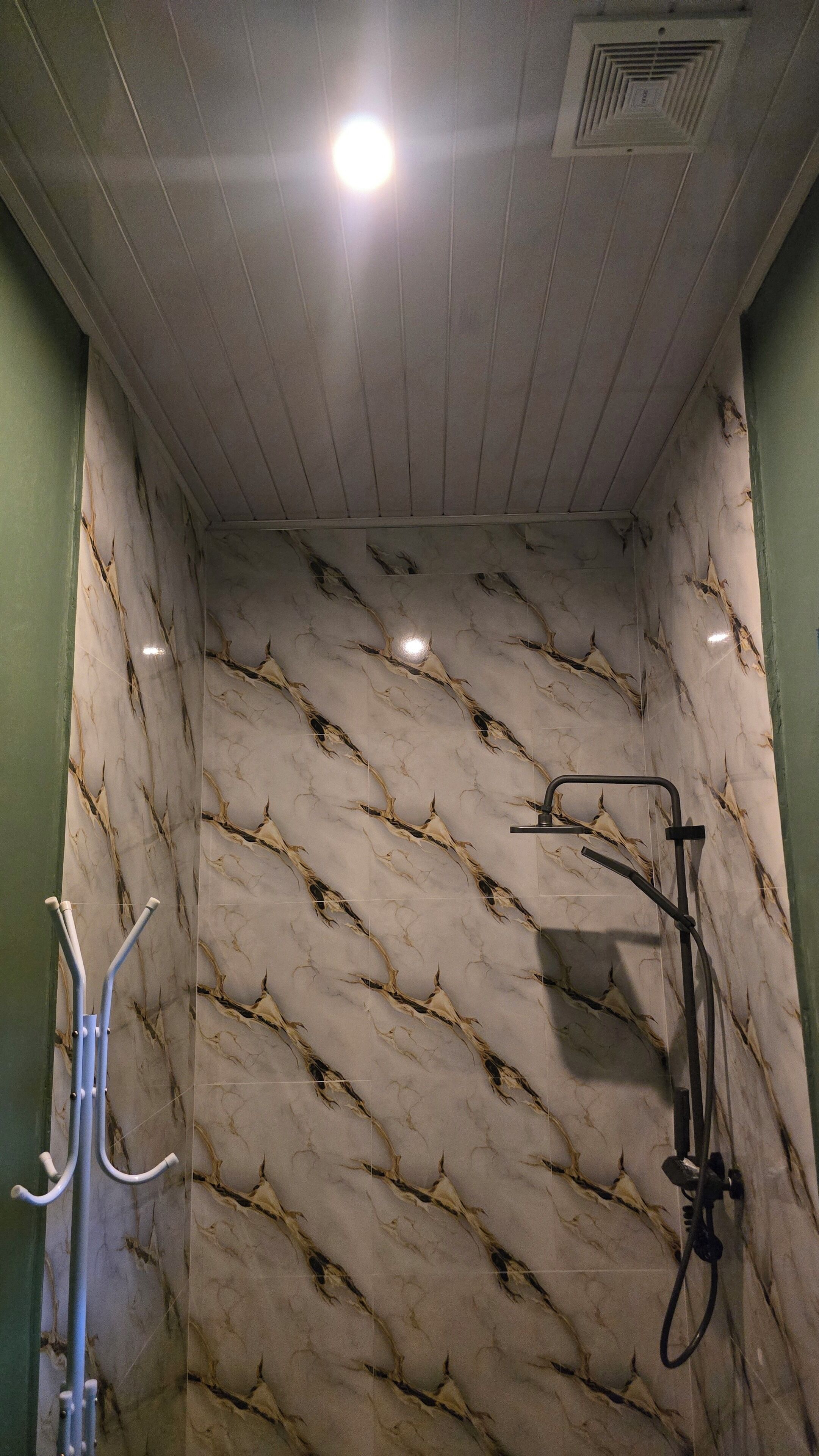 Comfort Room, Balcony, Beach View | Bathroom | Shower, towels, soap, toilet paper