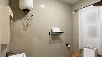 Apartment, Balcony, City View | Bathroom