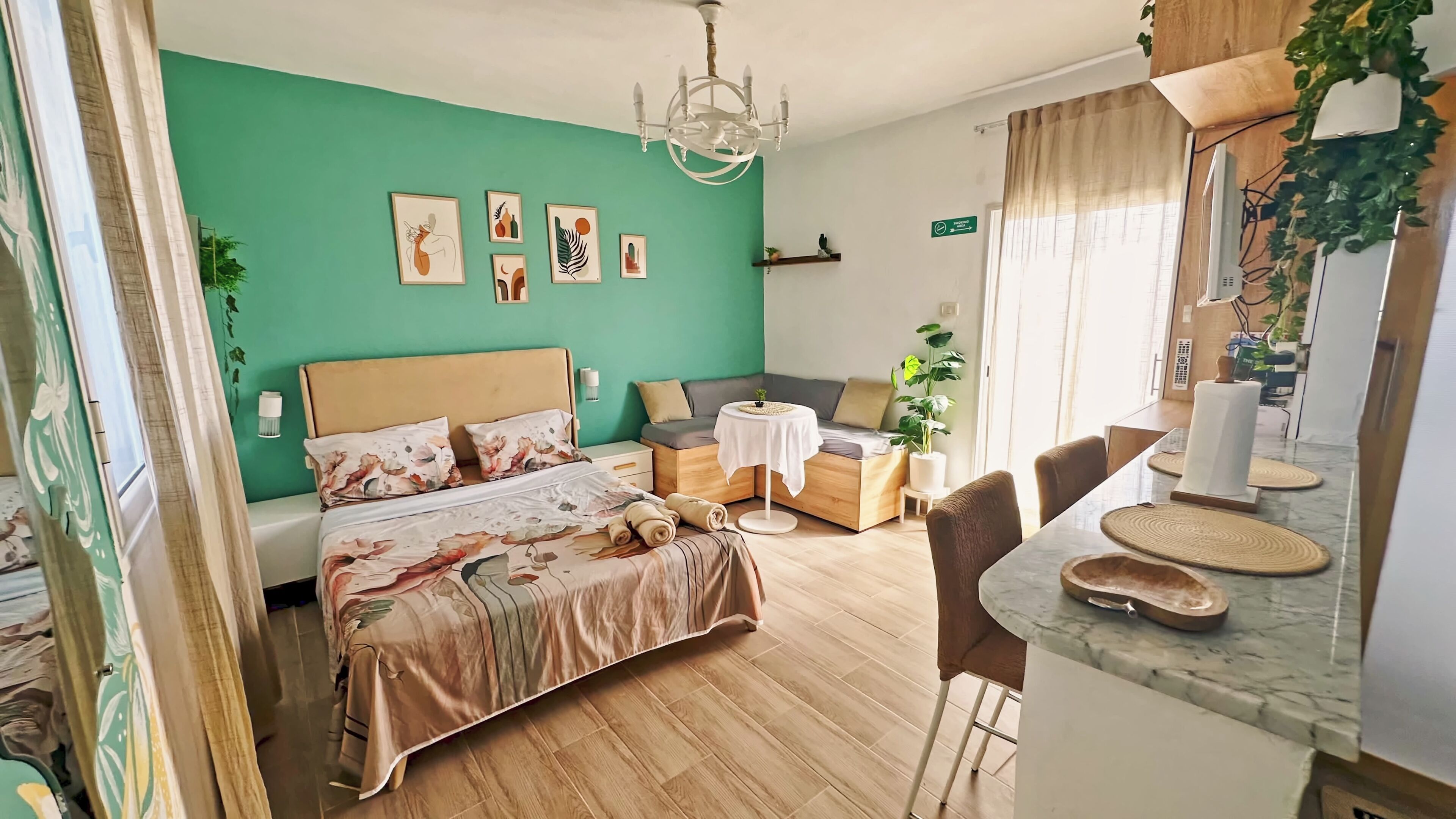 1 chambre, Wi-Fi gratuit, draps fournis