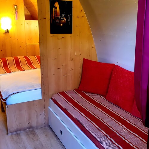 "The Forest Cabin" with Shared Pool, Wi-Fi, and Air Conditioning
