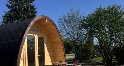 Nature & Relaxation Cabin at Domaine de la Gare – Tranquility and Authenticity