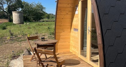 Cabane « Nature & Détente » au Domaine de la Gare, nature et authenticité