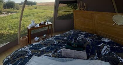 Unique Bubble B&B with Private Spa in Lavoncourt