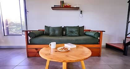19 minutes from downtown. Gallery, barbecue area, and large park