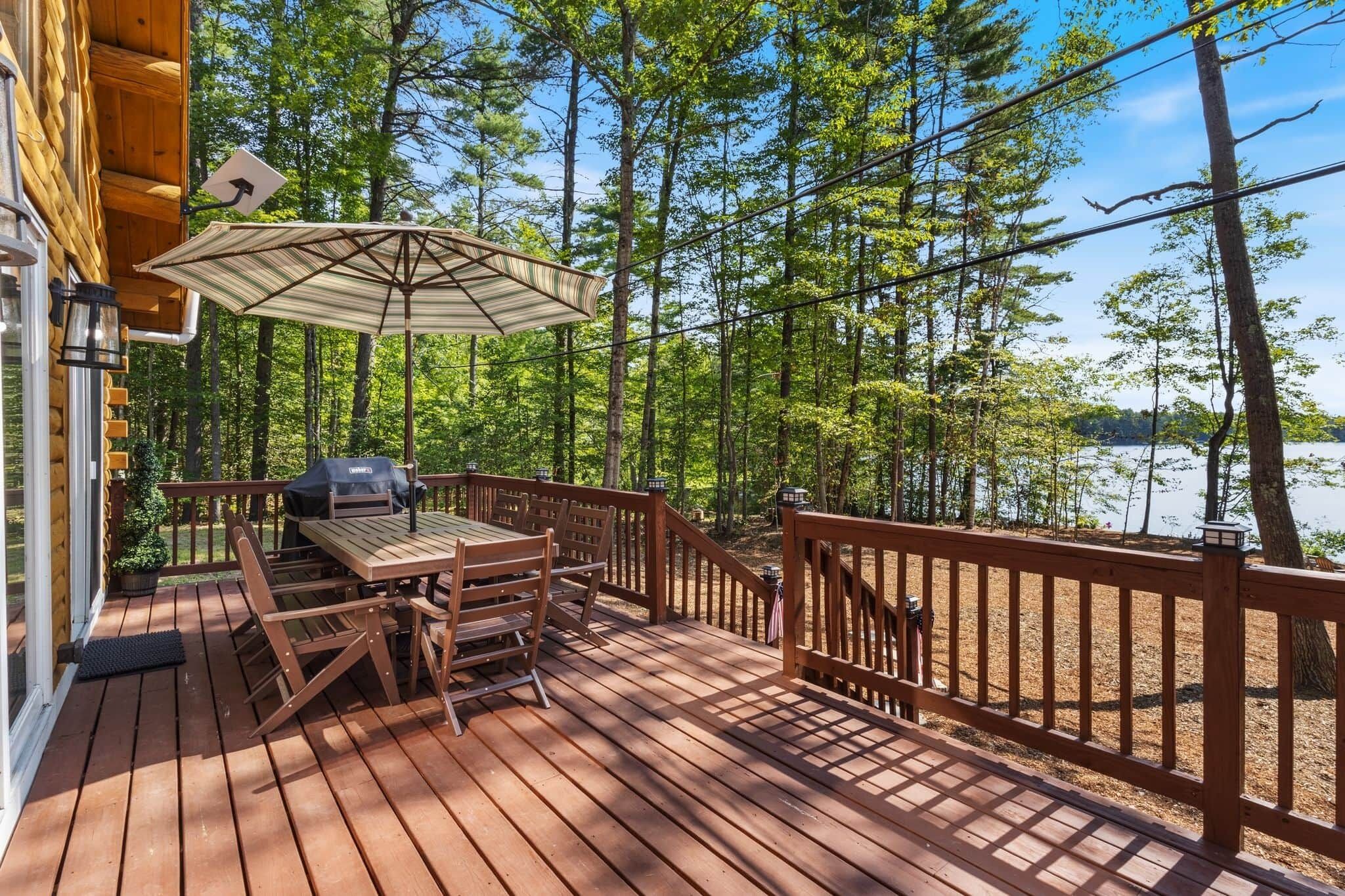 Lake Facing Deck