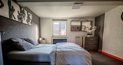 Beautiful Studio Apartment for 2 People | Sleeping Area & Open Kitchen