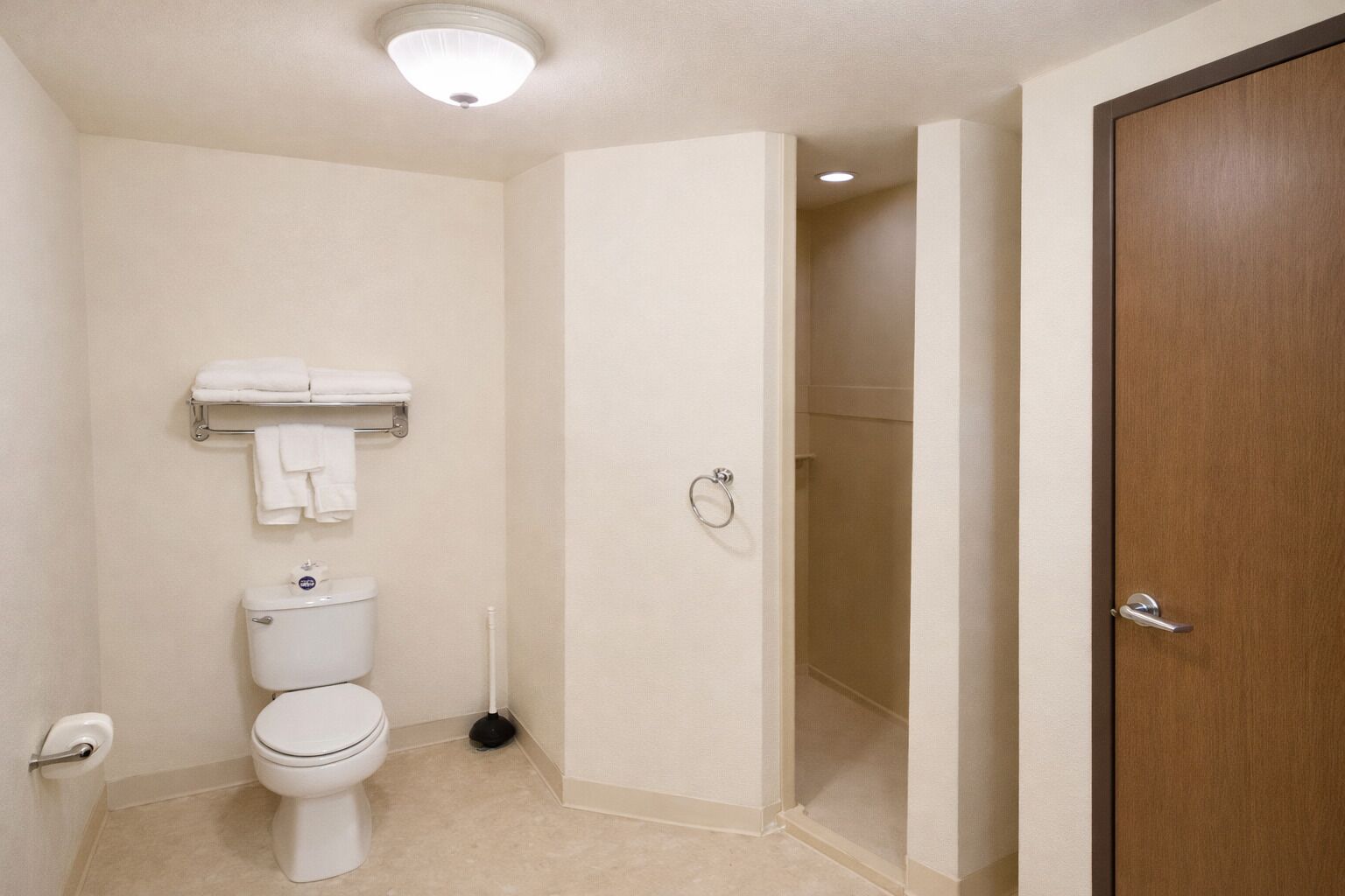 Hair dryer, towels