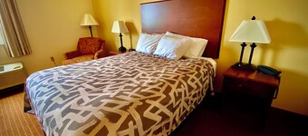 Single Queen Room — Comfortable, Quiet, and Affordabl