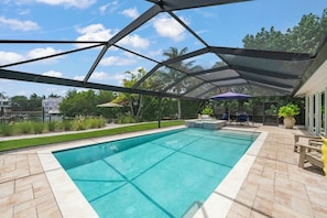 Außenpool, beheizter Pool