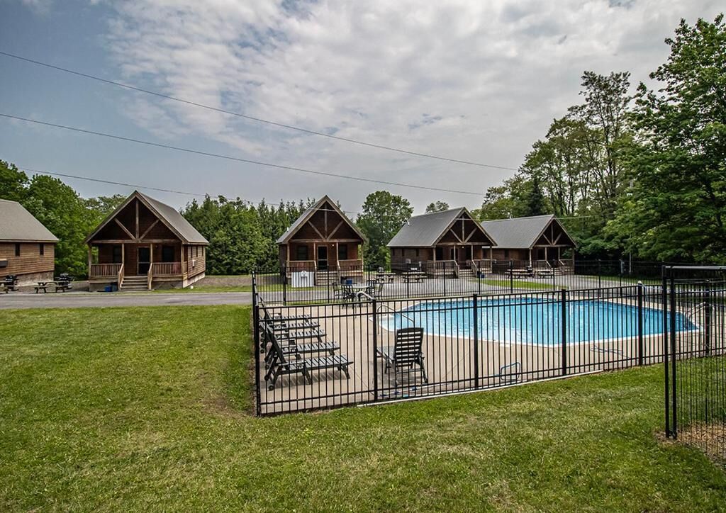 Seasonal outdoor pool