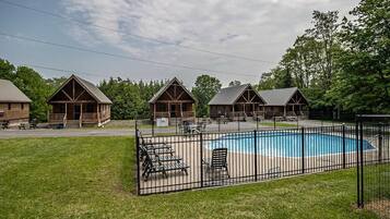 Seasonal outdoor pool
