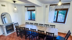 Casa de campo, vista al jardín | Restaurantes