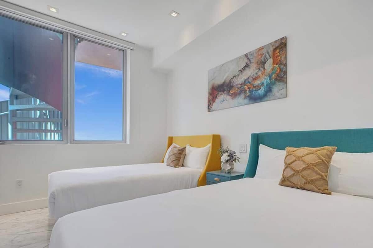 Apartment, 2 Bedrooms, Balcony, Sea View | Laptop workspace, free WiFi