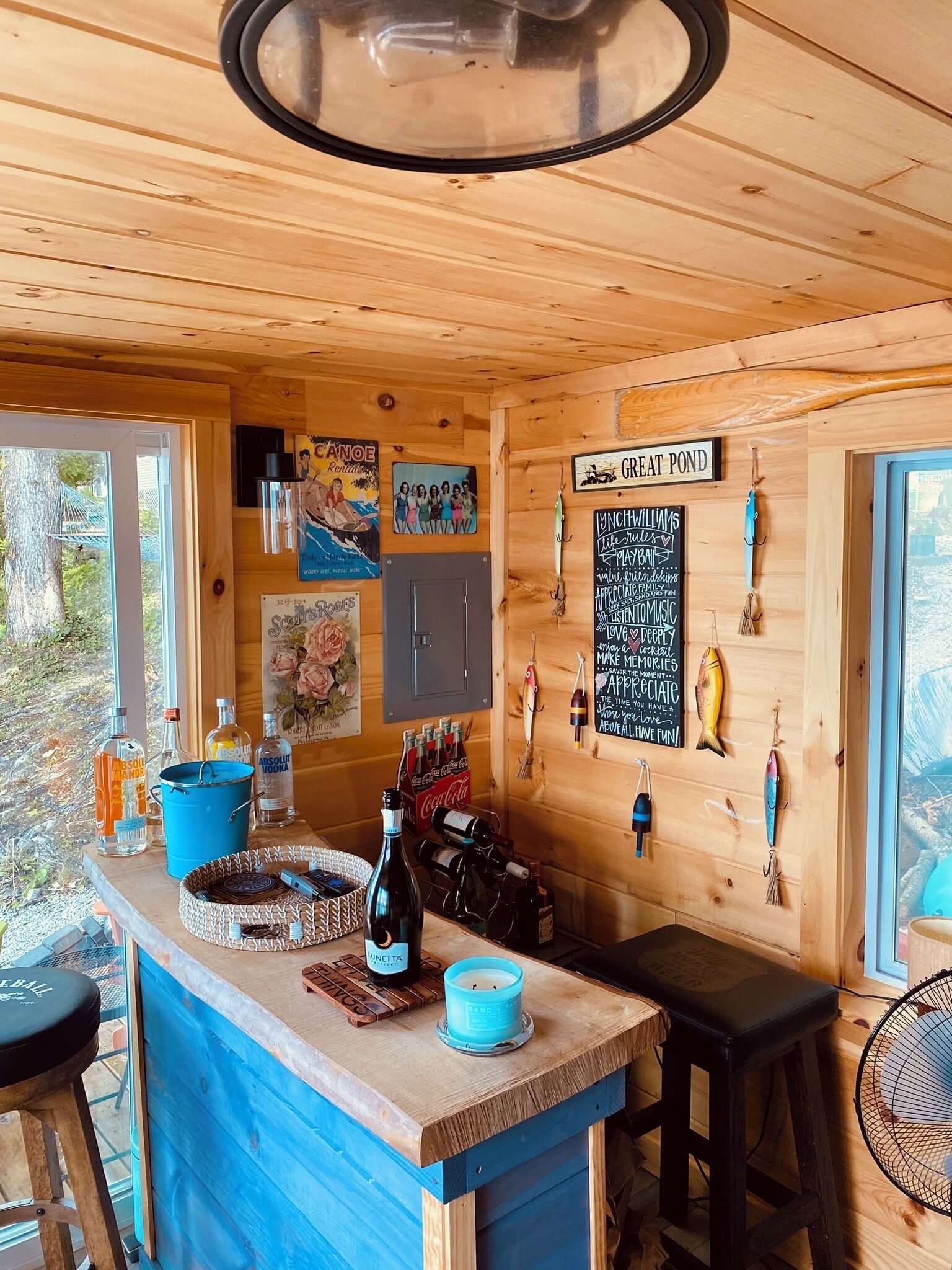 Bar (in der Unterkunft)