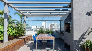 Outdoor dining - Studio in Historic Center Near Santa Casa Tco0612 (Porto Alegre)