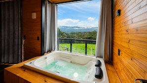 Deluxe Cabin | Private spa tub - Recanto das Siriemas - Urubici - SC (Urubici)