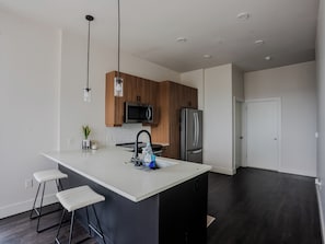 Private kitchen -     Luxury West Midtown Penthouse With Skyline Views (Atlanta)