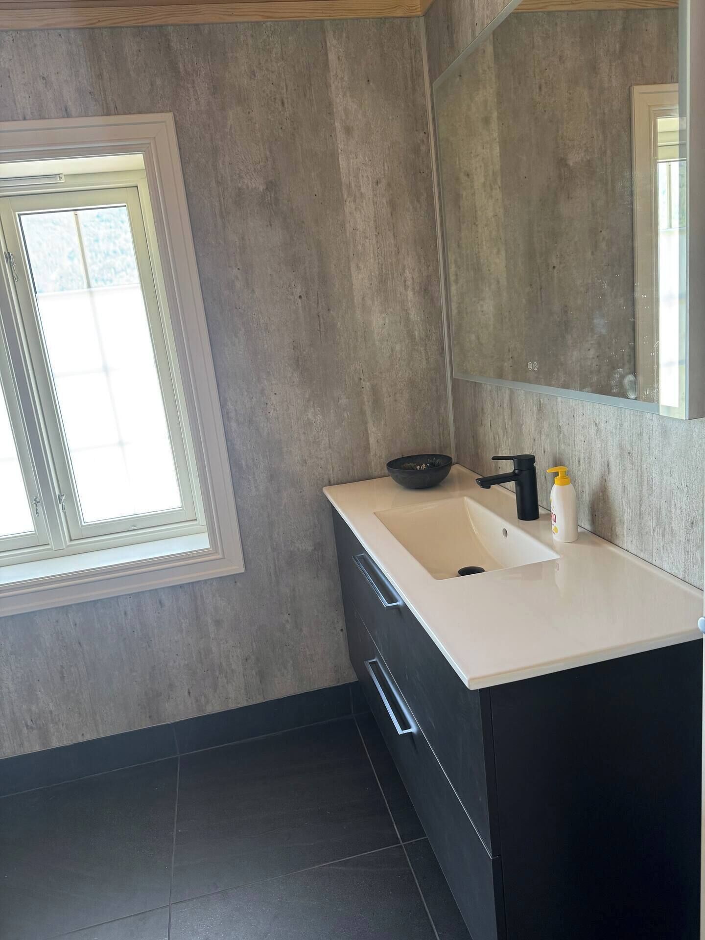 Towels, soap, toilet paper