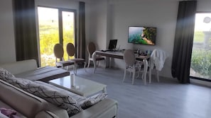 Villa, 2 chambres, accessible aux personnes à mobilité réduite | Aire de séjour