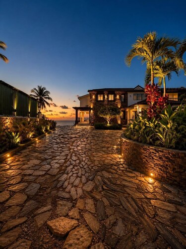 Luxury Ocean View Villa in Samaná • Sleeps 20+ with Full Staff - Event Friendly