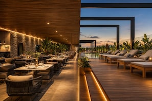 Outdoor dining - #1 Apartment Vista Playground Beach GAV Resorts (Salinópolis)