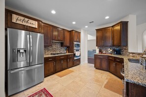 Unclassified image, 4 of 47, button - North Austin Haven Spacious 4BR Retreat W BBQ Pit, Games, W/ Community Pool (Austin)