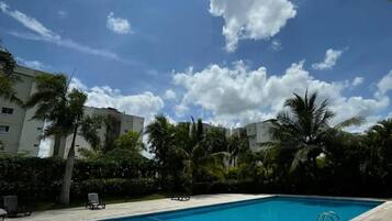 Deluxe Apartment, Balcony, City View | Pool